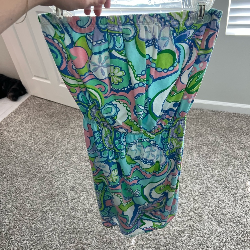 Lily Pulitzer strapless dress